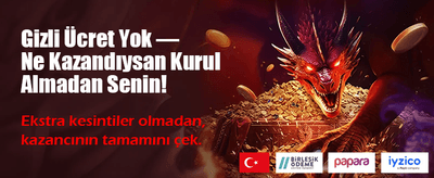 Büyük Kazançlar Sizi Bekliyor banner